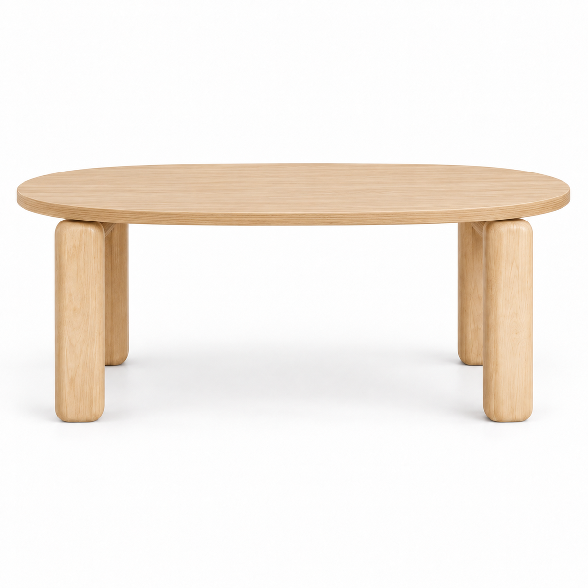 Oval Compact Coffee Table